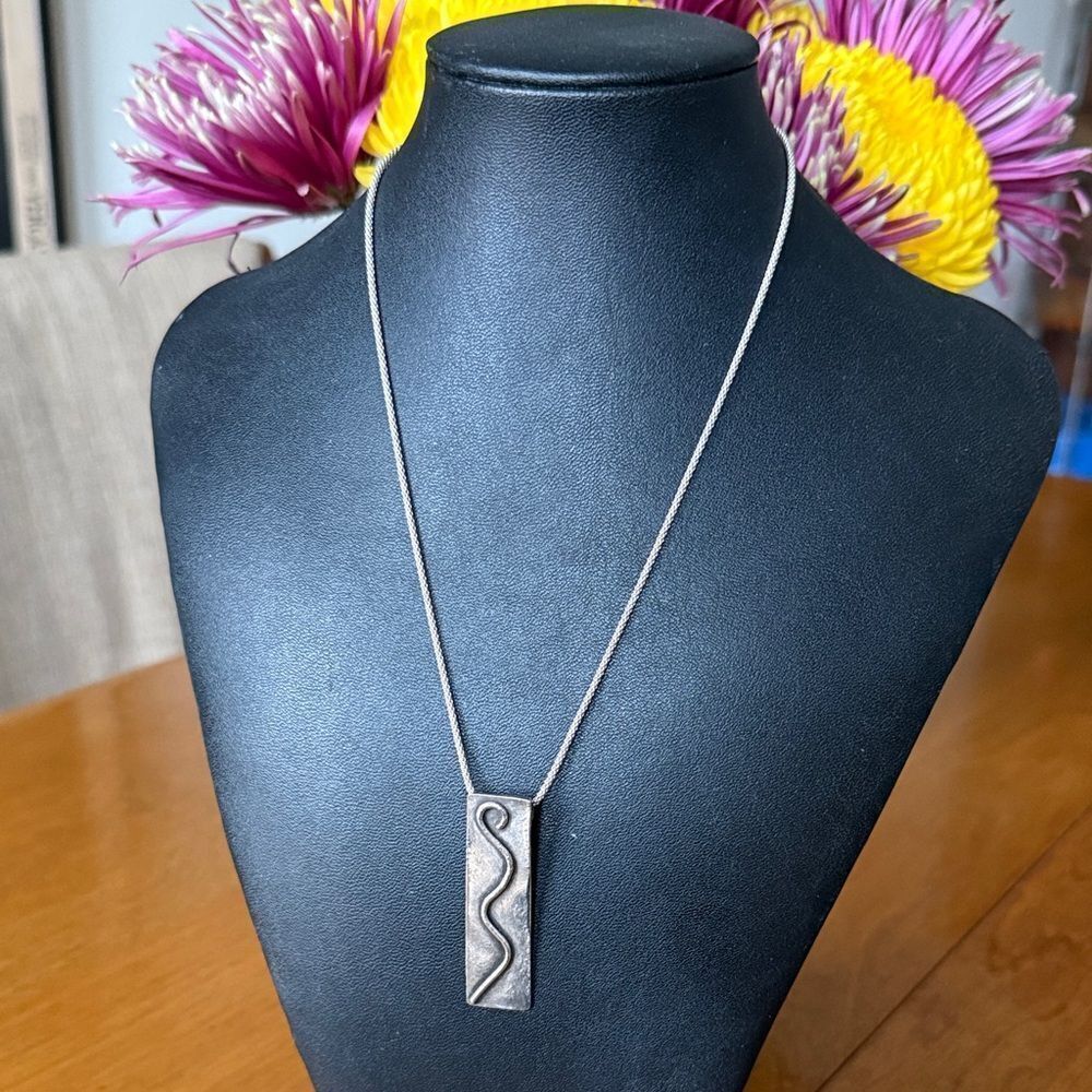 Signed Sterling Silver pendant/necklace